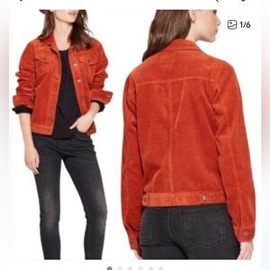 Universal Thread Rust Corduroy Jacket